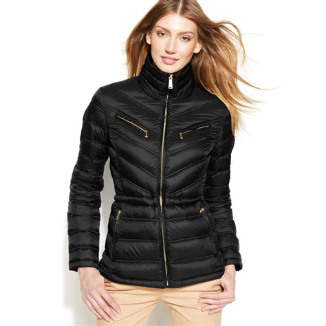 michael kors puffer jackets women's|michael kors packable jacket women.